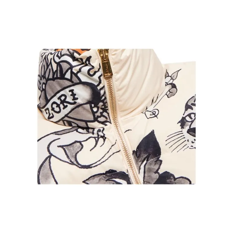 Ed Hardy x BRUNO FW24 Vest Men's Ivory White-5
