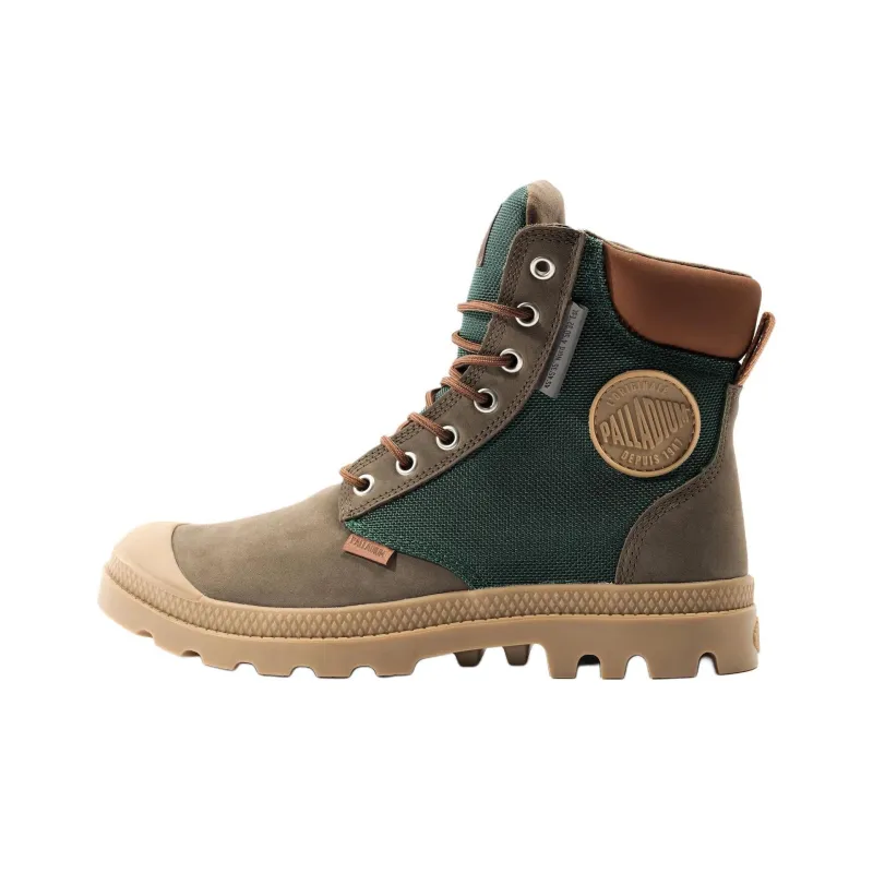 Palladium Pampa Waterproof Short Outdoor Boots Unisex Green-0