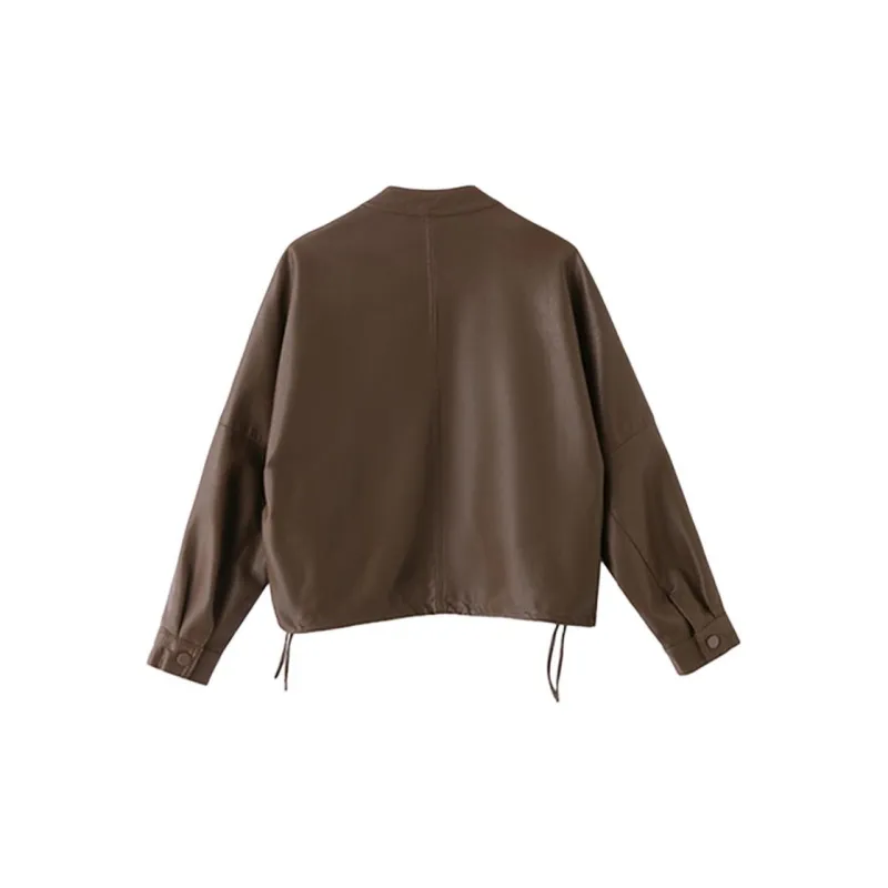Fele.d Leather Jackets Women's-7