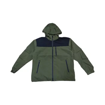 Yalu Windbreaker Jacket Unisex Army Green