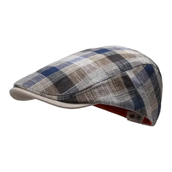 STUFFER Spring/Summer Versatile Forward Cap British Painter Beret Unisex-1