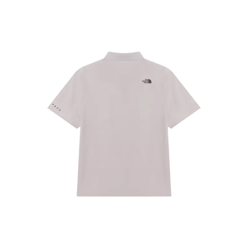 THE NORTH FACE Polo Shirt Men's White Sand-1