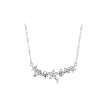 P&N S925 Silver Necklaces Women's