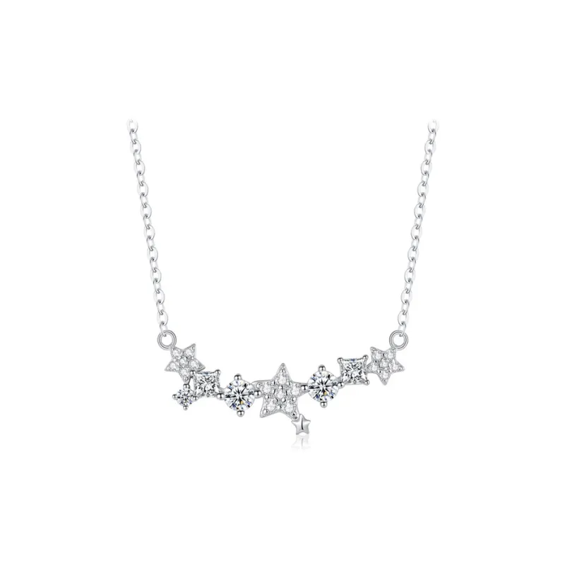 P&N S925 Silver Necklaces Women's-0