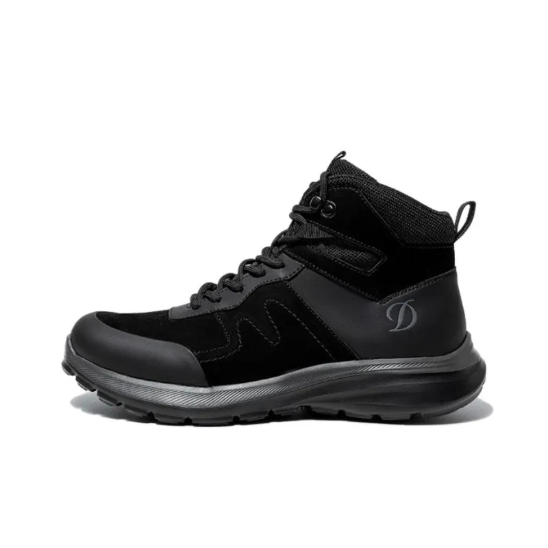 S. T.DUPONT Ankle-Length Outdoor Boots Men's Black-0