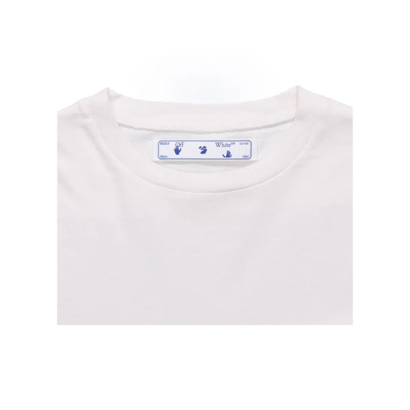 OFF WHITE T Shirts Men White-6