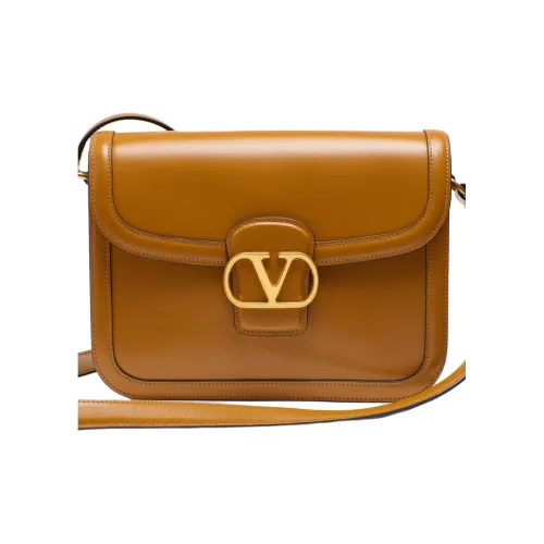Valentino GARAVANI Calfskin Crossbody Bags Shoulder Bags Women's Gold Foil