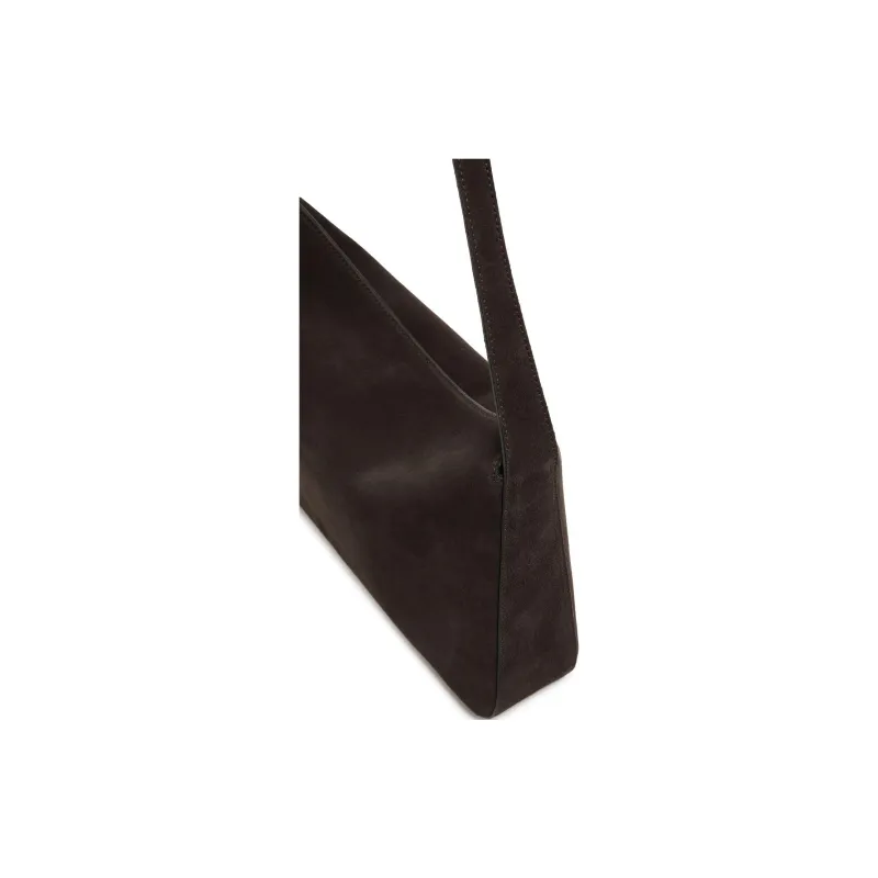 AESTHER EKME Calfskin Shoulder Bag Women's Coffee Brown-4