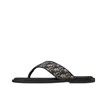 DIOR Alias Flip Flops Men's Black