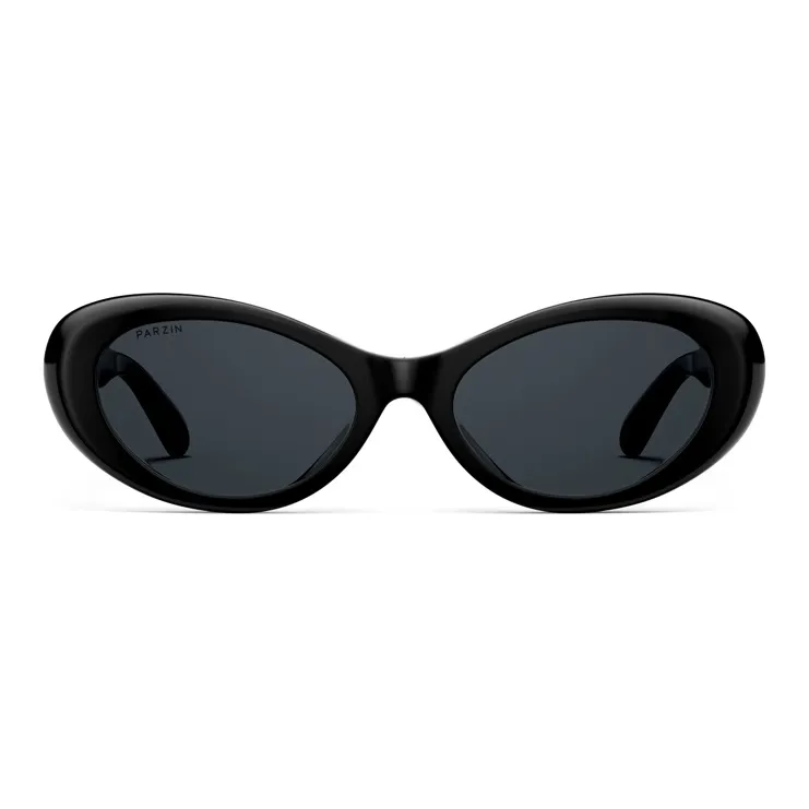 PARZIN Plate Frame Cat Eye Sunglasses Women's-5