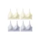 4 Pack-Milk White 2+Light Purple 2