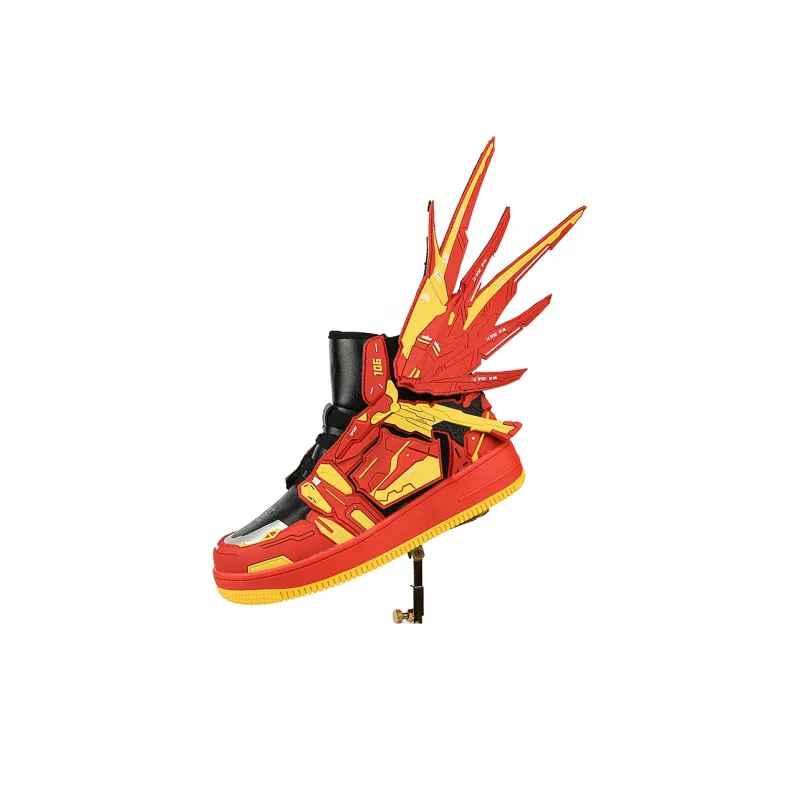 HERR TIGER Slip-Resistant Breathable High-Top Skateboard Shoes Unisex-14