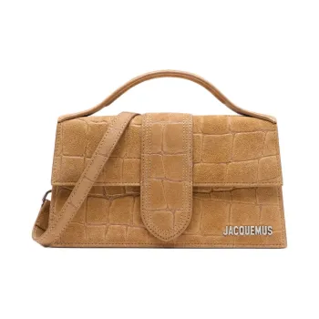 Jacquemus Calfskin One Shoulder Handbags Large Size Women's