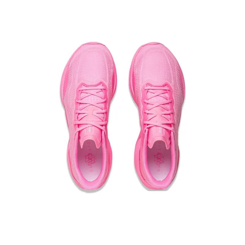 LiNing Super-Light 22 Cushioned Slip-Resistant Abrasion-Resistant Breathable Low-Top Running Shoes Women's Rose Red-3