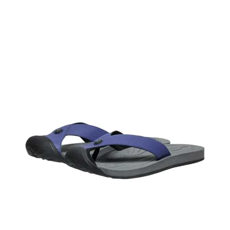 KEEN Barbados Odor Resistant Flip Flops Men's Blue-1