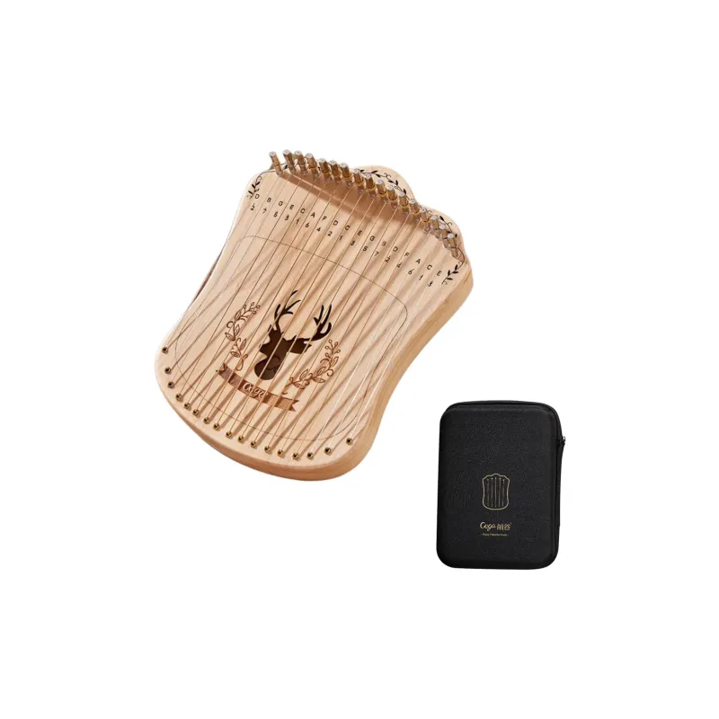 CEGA Beech Wood Material 17 String Finger Picked Guitar Panel/Box Appearance Finger Picking Guitar-2