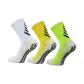 Crew Soccer Socks 3 Pack (White/Yellow/Neon Green)