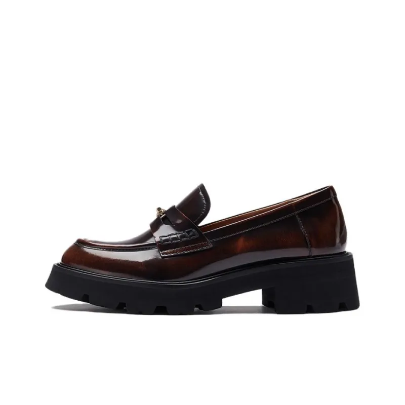 LE SAUNDA Loafers Women's Coffee/Black-0