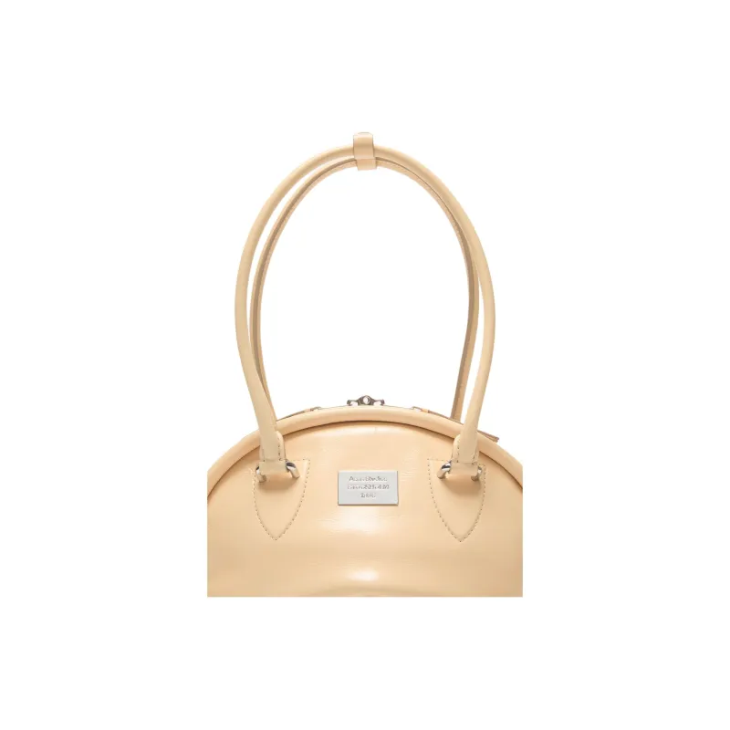 Acne Studios Calfskin Shoulder Bag Mini Women's Vanilla Yellow-4