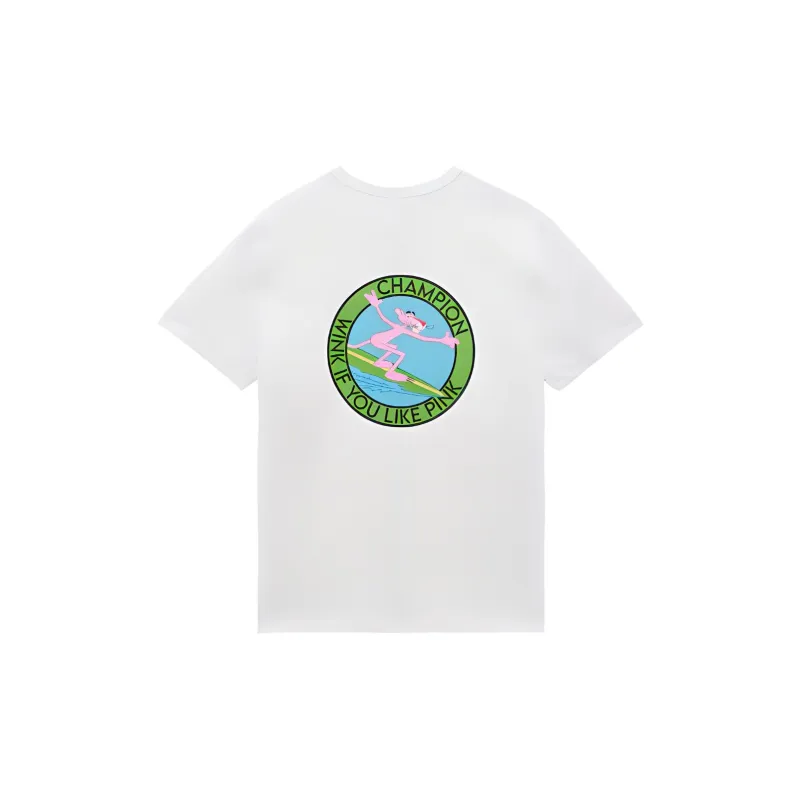 Champion x PINK PANTHER T Shirt Unisex-3