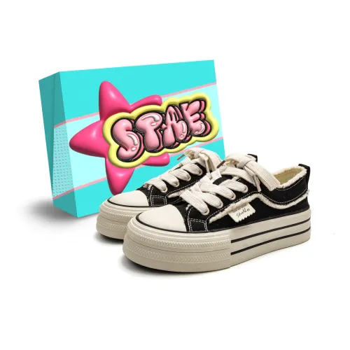 STAE Anti Slip Wear Resistant Low Top Canvas Ankle shoes Women's Box Included