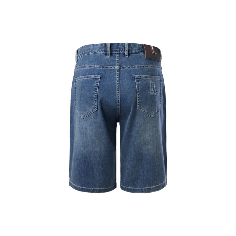 NAVIGARE Denim Shorts Men's Dark Jewelry Blue-1