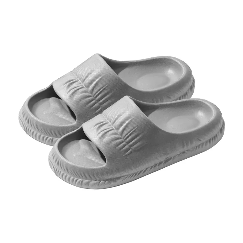 LUNNIFEIYA Platform Squashy And Bouncy Feeling Indoor Home Bathing Couple Slippers-11