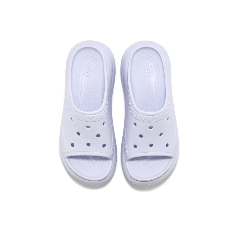 Crocs Slip-Resistant Slide Slippers Women's Light Purple-5