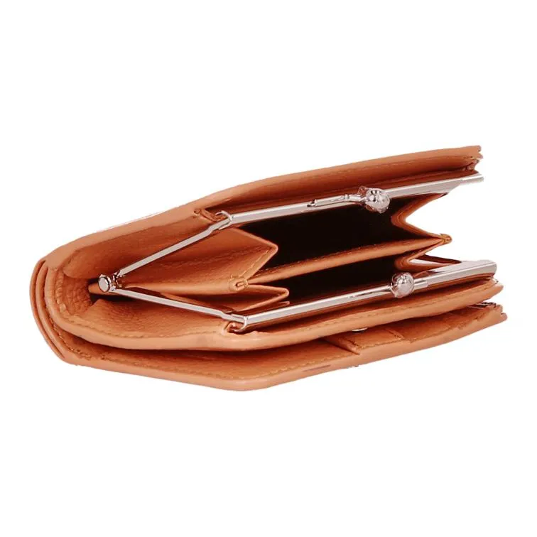 Vivienne Westwood Leather Wallet Women's Orange-1
