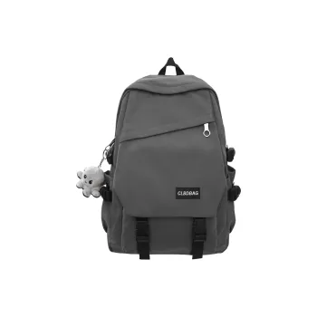 URBAN FOREST Nylon Backpack Unisex Gray/Black/Khaki/Green