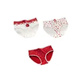 Middle 1 Strawberry+White (All over Print Heart)+Red (All over Print Heart)