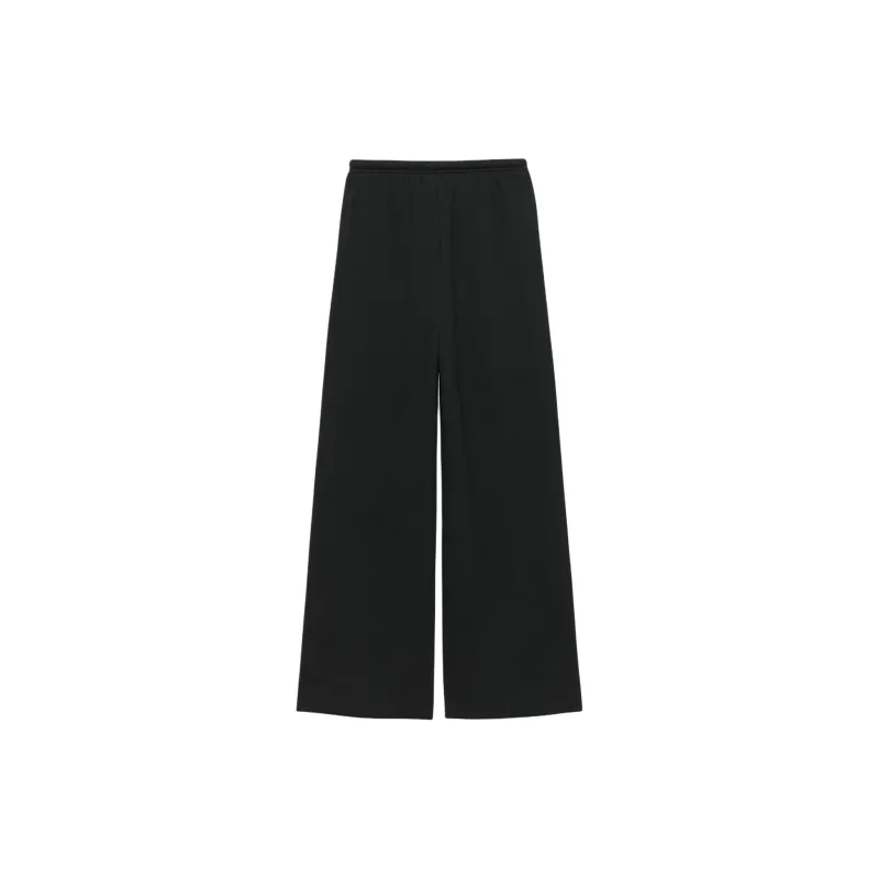 ARITZIA Cozy Sweatfleece Mega FlutterTM Sweatpant Knitted Sweatpants Women's Black-1