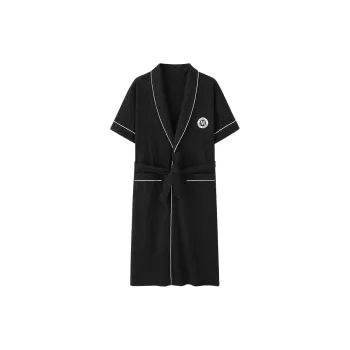MADALLO Pajama Robe Men's Black