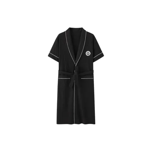 MADALLO Pajama Robe Men's Black