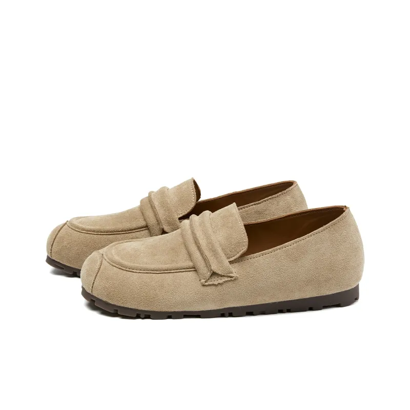La Chapelle Loafers Women's Yellow/Apricot/Khaki-8