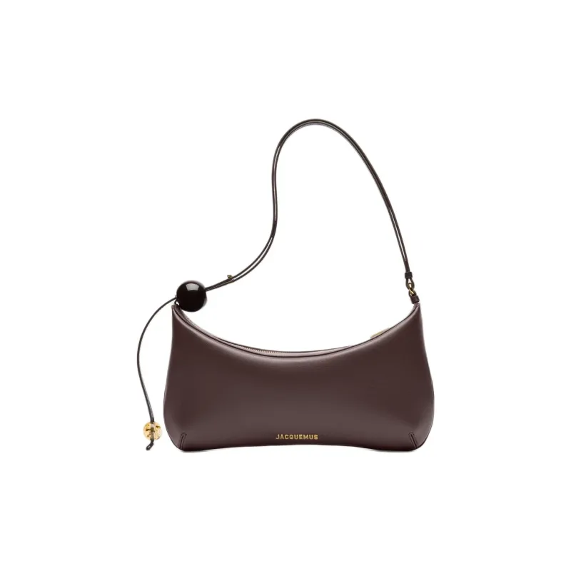 Jacquemus Sheepskin Handbag, Shoulder Bag Tubas Women's Brown-0