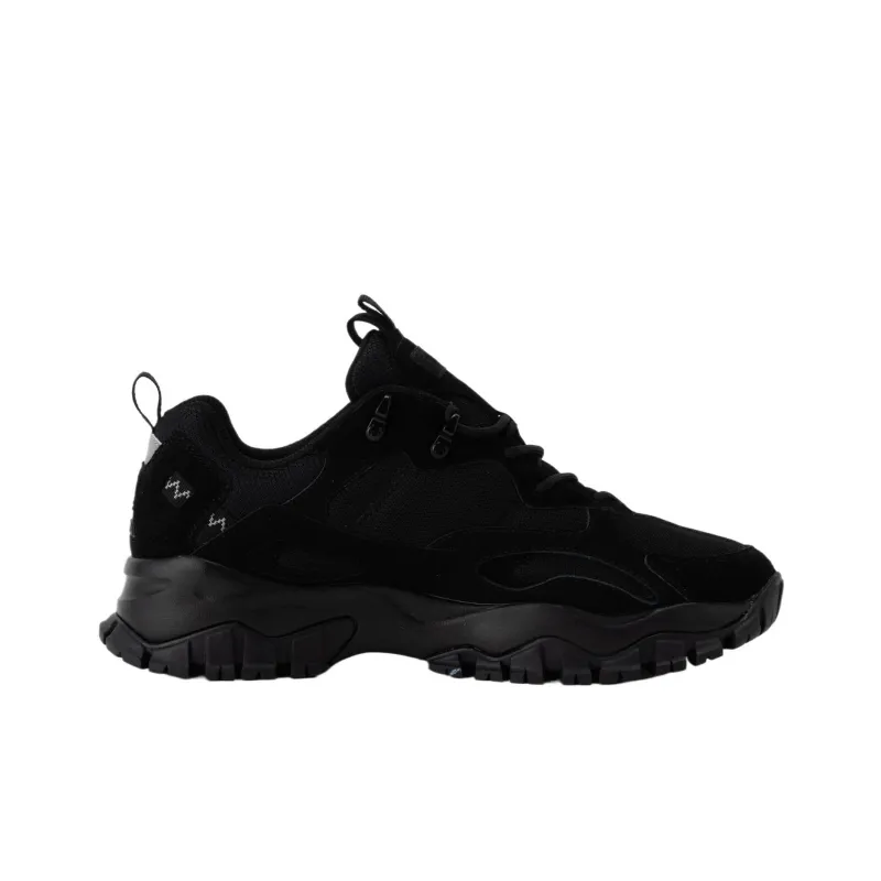 FILA Ray Tracer Tr 2 Cushioning Low-Top Casual Shoes Men's Black-1