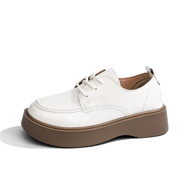 RENBEN Loafers Women's White-6
