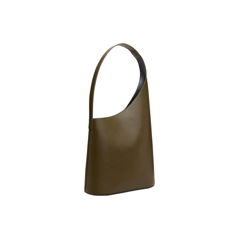 AESTHER EKME Calfskin Shoulder Bag Women's Khaki-2