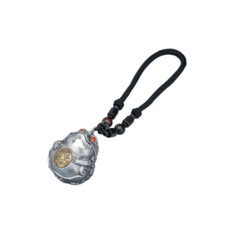 QINGFU 999 Fine Silver Ornaments Unisex-0