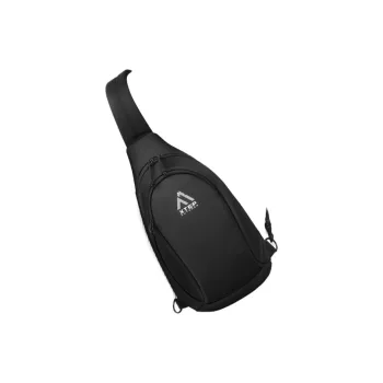 XTEP Fabric Sling Bag Unisex Black