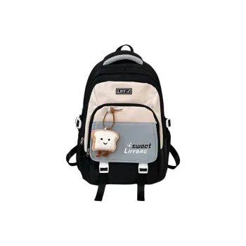 URBAN FOREST Nylon Backpack Women's Black/Burgundy/Purple/Khaki/Light Blue/Dark Blue