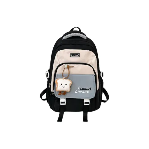 URBAN FOREST Nylon Backpack Women's Black/Burgundy/Purple/Khaki/Light Blue/Dark Blue