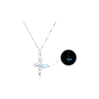 LAOYINFANG S999 Silver Sterling Silver Necklaces Women's