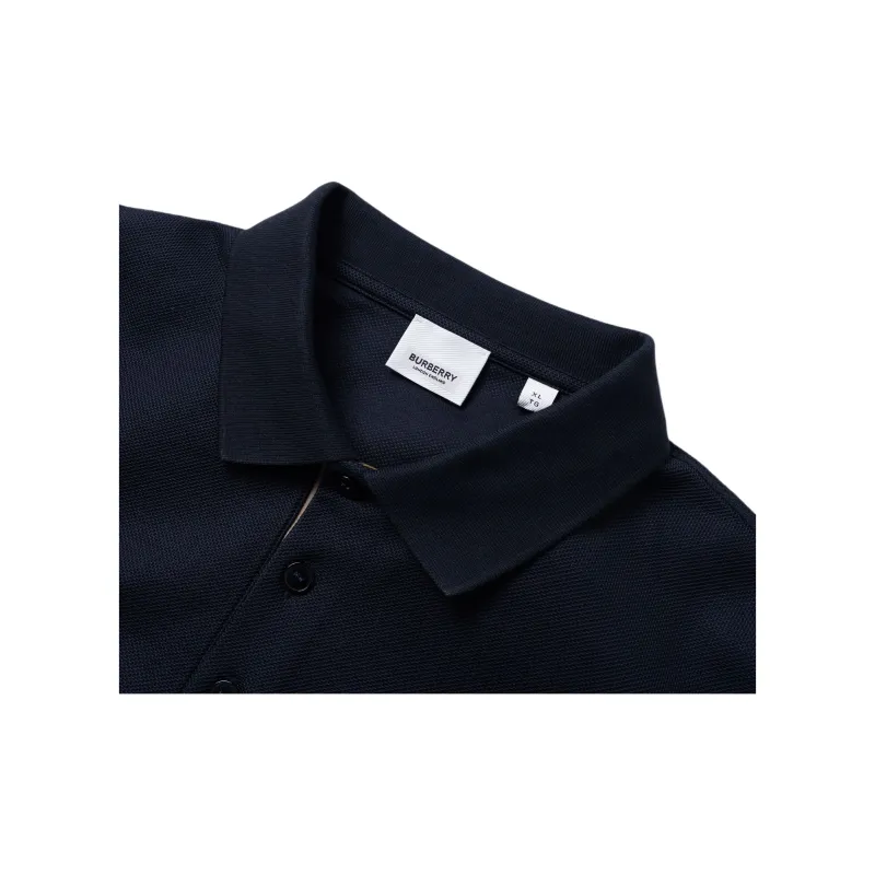 Burberry SS24 Polo Shirt Men's Blue Black-3