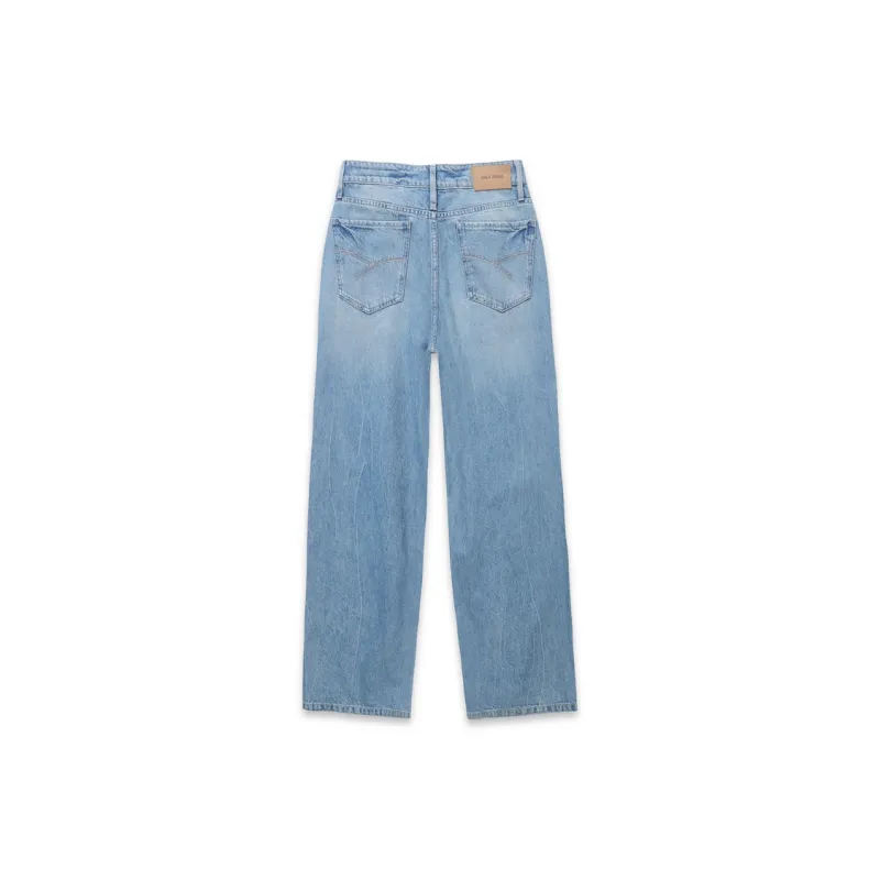 ABLE JEANS Women's Light Yellow Mud Blue-1