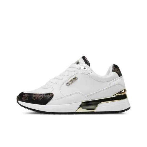 GUESS Low Top Casual Shoes Women's White Black