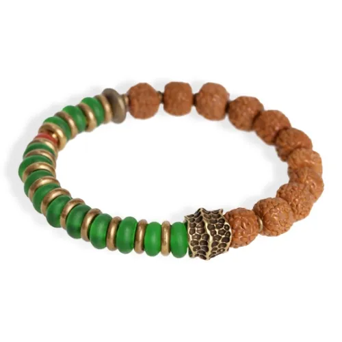 MUXIANG King Kong Bodhi Seeds Bracelets Unisex