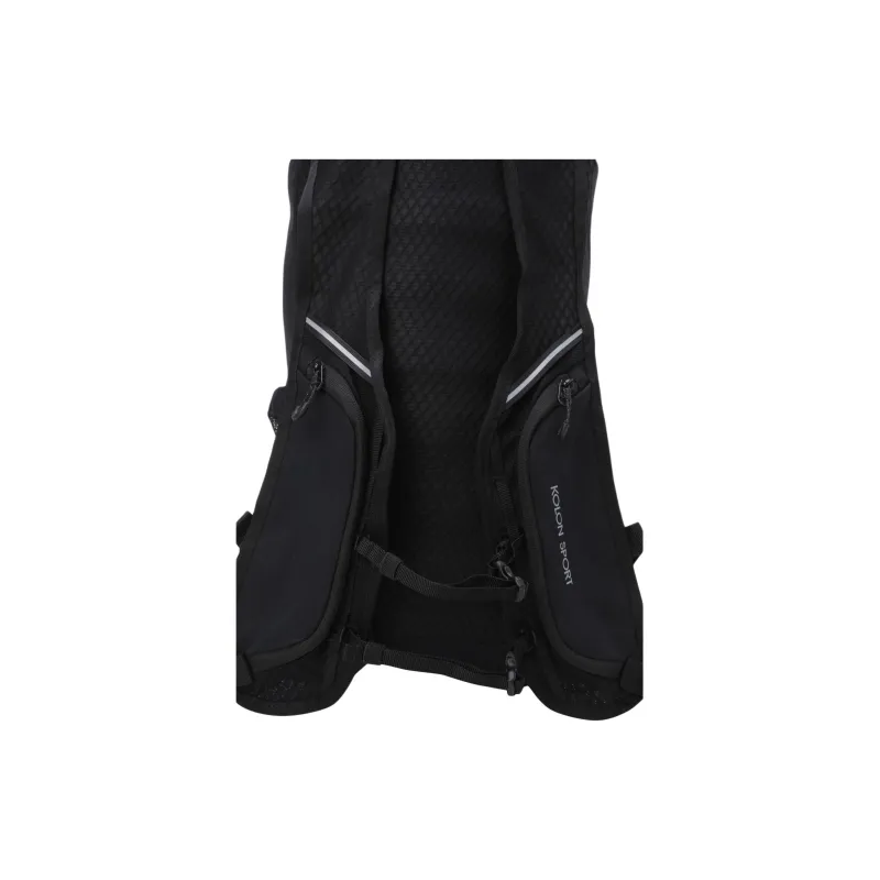 KOLON SPORT Nylon Outdoor Mountaineering Bag Backpack Unisex Black-4