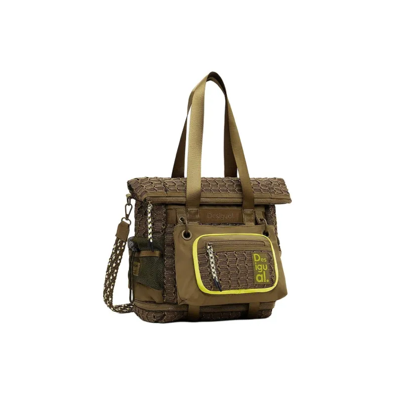 Desigual Fabric One Shoulder Handbag, Combo Bag Tubas Women's Moss Green-1